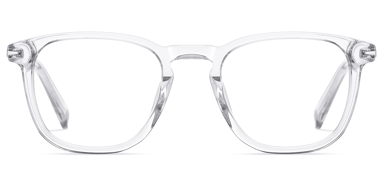 Quadratisch Transparent Brille 8871cl