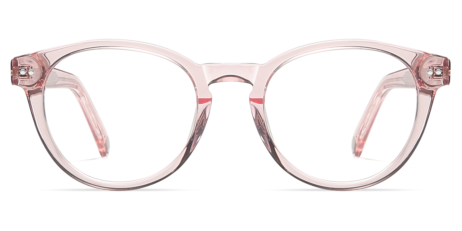 Rund Rosa Brille