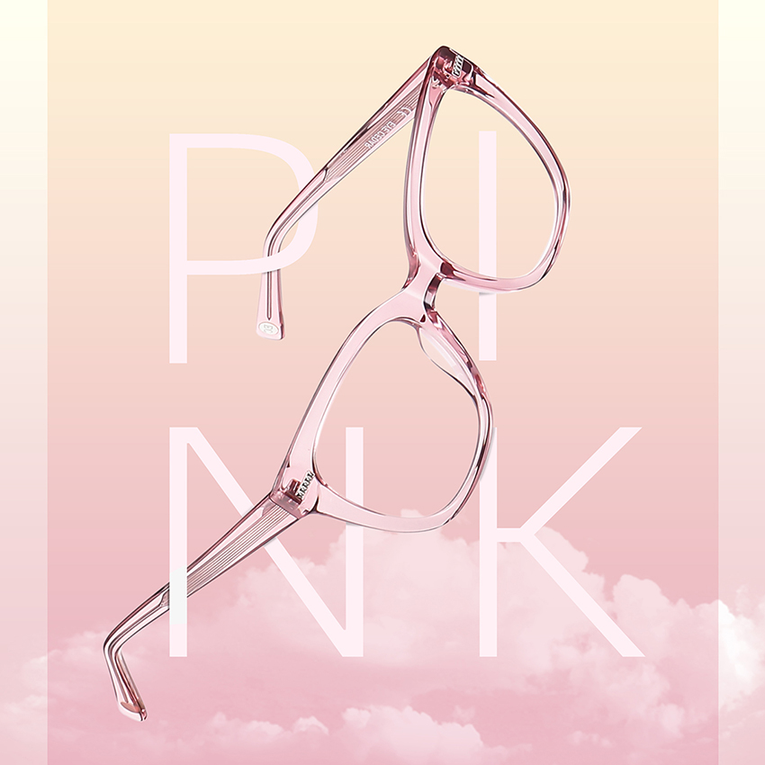 Glamour und Glamour, Pink Cat Eye Eyewear